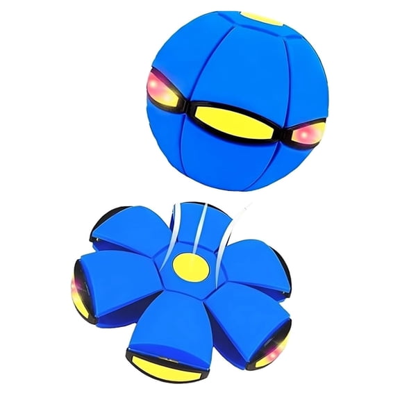 AoDai This fun ball game is an interactive sports toy that transforms from a disc into a ball in just minutes.(without light source)