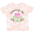 thumbnail image 3 of Inktastic Grammy's Girl- Heart Flowers Girls Toddler T-Shirt, 3 of 5