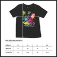 thumbnail image 5 of Tee Hunt Cute Thinking Crowned Cat Youth T-Shirt Dean Russo Colorful Kitte Kids, Black, Medium, 5 of 5