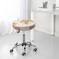 thumbnail image 7 of Naloa Vintage World Map1 Round Bar Stool Cushion Cover 12-14 inch, Fits Kitchen, Office, Restaurant Chairs - 14 inch, 7 of 7