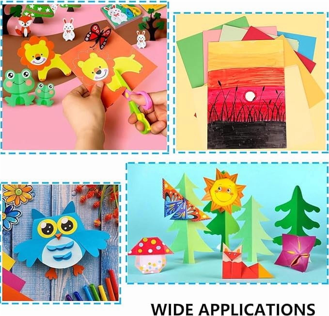 A4 100 Coloured Sheets (10 Sheets each color) Copy Printing/Art and Craft Paper