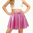 thumbnail image 2 of BOBOGOJP Girls Skorts High Waist Athletic Skirts with Shorts Stretchy Activewear for Teens Kids Performance Tennis Hot Pink for Size 7-8 Years, 2 of 4