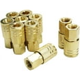 thumbnail image 1 of EcoNesxp Inch Pack Female Air Fittings 10 Pack Female Air Fittings Threaded Quick Connect Air Tools 1/4 NPT, 1 of 3