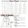 thumbnail image 3 of Lindreshi Winter Coats for Women Medium Fashion Womens Button Winter Turndown Collar Solid Long Sleeve Outerwear, 3 of 6