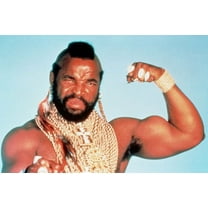 Mr. T The A-Team Flexing Muscles Color 24x36 Poster