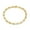 Silver, variant on Diamond Accent Heart Bracelet in 18k Yellow Gold over Bronze, Adult Female