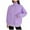 #157-Purple, variant on AUNVITO Women's Windbreaker Jacket Solid Color Dual Pockets Long Sleeve Turn-Down Collar Zipper Casual Outdoor No Hood