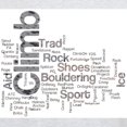 thumbnail image 3 of CafePress - Climbing Words Light T Shirt - Men's Classic Graphic T-Shirt, 3 of 4