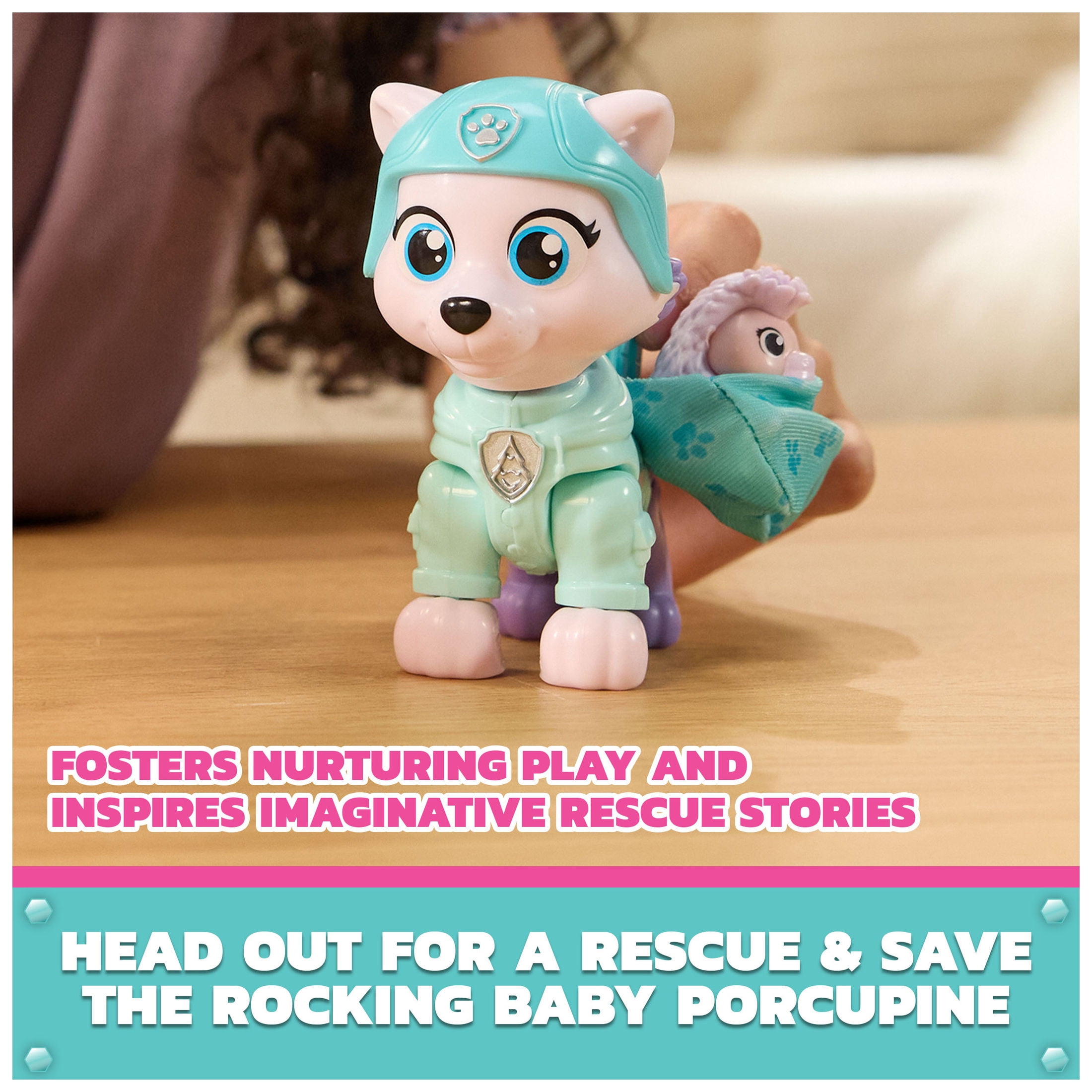 PAW Patrol Skye's World Everest Animal Rescue Set, Ages 3+