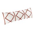 thumbnail image 3 of Sweet Jojo Designs Diamond Tuft Orange and Ivory Geometric Body Pillow Cover Case 54x20 (Pillow Not Included), 3 of 5
