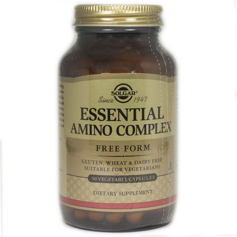 Essential Amino Acid Supplement Solgar Essential Amino Acid Complex Vegetable Capsules - 90 Count
