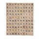 thumbnail image 2 of 100 piezas de letras de Scrabble de madera Yuxing para manualidades y decoración, 2 of 4