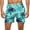Blue#02, variant on Miqool Big and Tall Mens Swim Trunks Quick Dry Board Shorts Hawaiian Swim Shorts Bathing Suit Beach Swimwear with Pockets