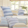 thumbnail image 4 of Ox Bay Ariya Yellow/Ivory Chevron Cotton Adult Decorative Throw Pillow Cover, 4 of 14