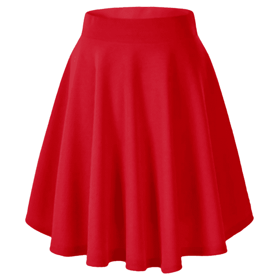 Stretchy & Stylish for Everyday Wear Flared Mini Skater Skirt
