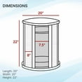 thumbnail image 6 of The Refined Feline, Purrrrfect End Table, Espresso, 6 of 6