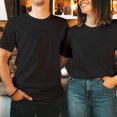 thumbnail image 5 of Mujeres Hombres Love Heart Letter Print Regalo del Día de San Valentín Pareja Camisas de manga corta con cuello redondo T-shirt Tops Fridja gope4384, 5 of 5