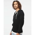 thumbnail image 2 of Independent Trading Co. Icon Unisex Lightweight Loopback Terry Full-Zip Hooded Sweatshirt, 2 of 5