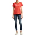 thumbnail image 2 of EV1 from Ellen DeGeneres Good Vibes Short Sleeve Graphic Tee Women's, 2 of 5