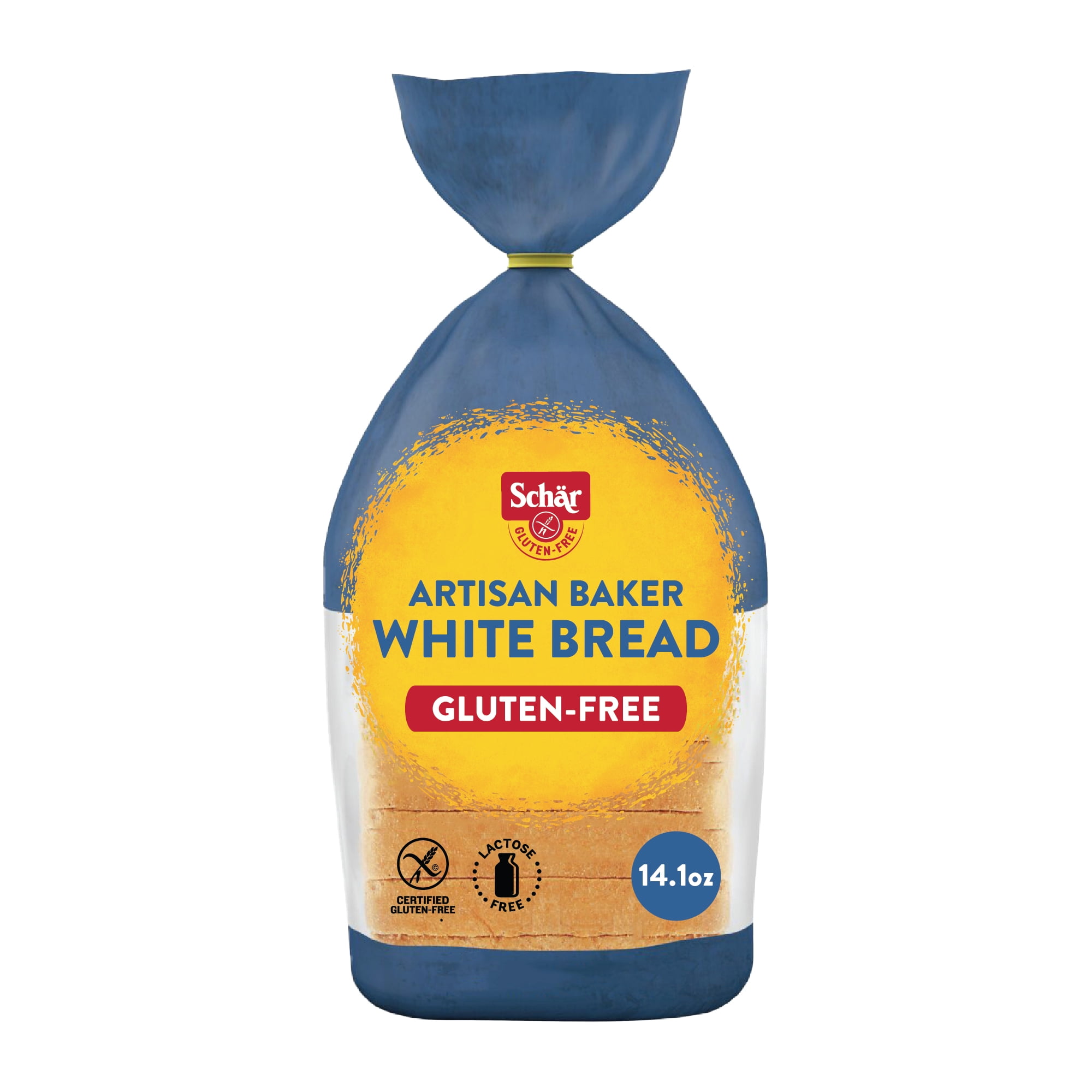 Schar Gluten Free Artisan Baker White Sourdough Bread Loaf, Regular, Shelf-Stable, 14.1 oz