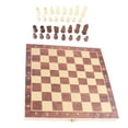 thumbnail image 2 of Juego De Ajedrez Magnético De Madera Portátil, Tablero Plegable, Juego De Escritorio, Juguete Para Niños, Principiantes Y Adultos, 2 of 7