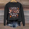 thumbnail image 3 of WILLBEST hoodies pour Femmes, T-Shirt à Manches Longues Col Rond Imprimé, Sweat à Capuche shaka, 3 of 3