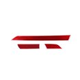 thumbnail image 2 of Real Bright Soft Car Interior Carbon Fiber Sticker Decoration3Pcs For Toyota Tundra 2014-2018 Red Carbon Fiber Console Dashboard CoverAuto Car Protection Interior Accessories, 2 of 8