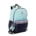 thumbnail image 2 of Justice Girls 17" Laptop Backpack with Lanyard Blue Color Block, 2 of 4