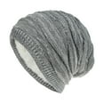 thumbnail image 3 of BAODANN Winter Hat Warm Knit Hats Soft Thick Cute Knitted Cap For Cold Weather Ladies Summer Men Plain Sock Fuzzy Sock, 3 of 6