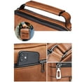 thumbnail image 4 of Giunmcul Men's Vintage Leather Messenger Bag Business Crossbody Satchel, 4 of 4