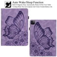 thumbnail image 2 of Artyond Case for 2024 iPad Pro 11 Inch, Premium PU Leather Card Slots Case Multi-angle Viewing Stand with Auto Sleep/Wake Smart Case for iPad Pro 11 Inch (M4) 5th Generation 2024 Release, Purple, 2 of 7