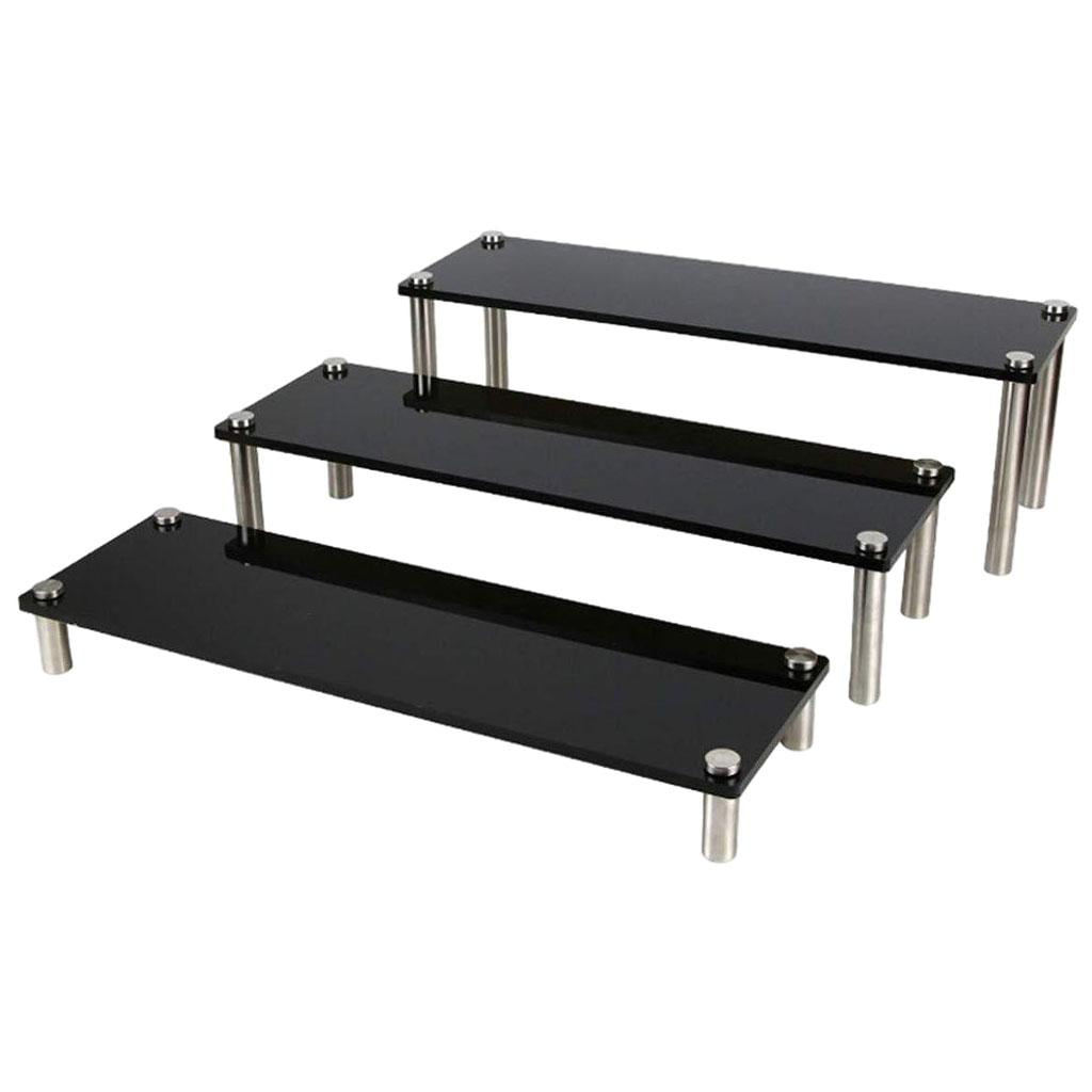 Action Figure Display Stand Toy 3 Tier Collection Organizer Shelf