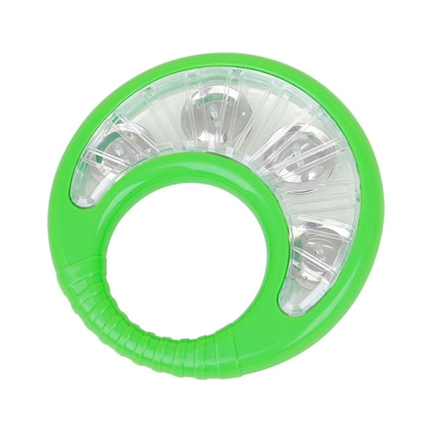 Wosthever Sonajeros Juguetes Juguete musical Instrumento de percusión de doble cara Juguete de tambor Accesorios para instrumentos musicales