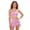 j-Hot Pink10, variant on LIIPEE Girls Swimsuit Sets Casual Summer Plaid Printed Adjustable Spaghetti Strap V Neck Bikini Tops Shorts Ruffle Skirt 3 Piece Set Children Kids Fashion Backless Beach Swimsuits,Black,13-14Y