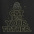 thumbnail image 2 of Cat I Am Your Father Cat Lover Mens Long Sleeve Shirt, Black, 3X-Large, 2 of 5