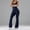 Blue, variant on Womens Yoga Leggings Tight Fitting Lifting Jumpsuit with Chest Pad High Waist Workout Gym Pants