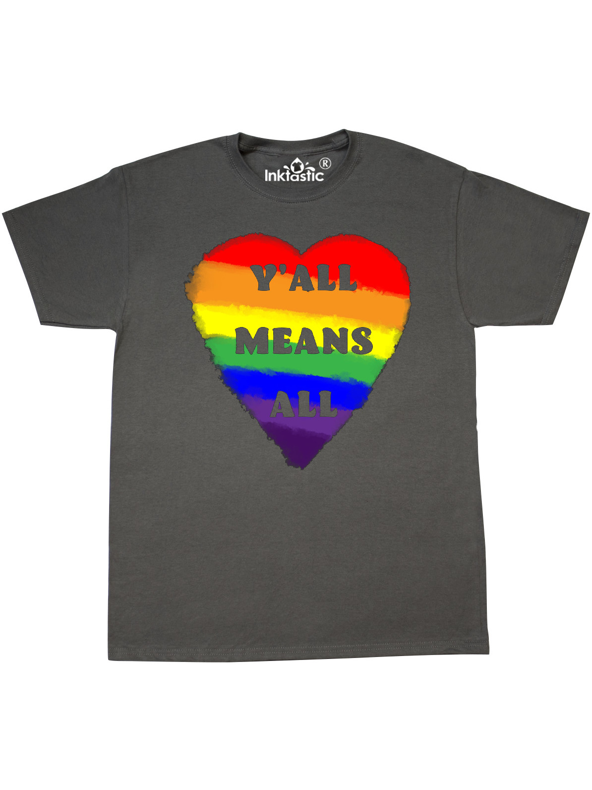 T-Shirt Male Charcoal Grey XXXXL 