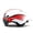 White red, variant on R1Y road bike TT wind breaking riding helmet for men and women, ultra light mountain magnetic suction mirror, racing speed descent