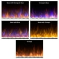 thumbnail image 2 of Dimplex Multi-Fire Slim 36 inch Wall Mount Electric Fireplace - Black, 2 of 9