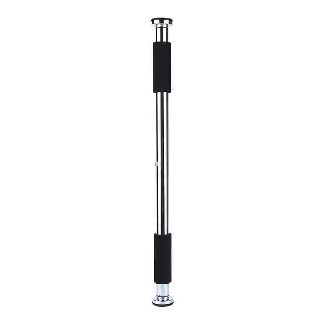 Barre Réglable pour Chin Up pour Exercice à Domicile Gym Multi-Usage Barre de Traction Intérieure avec Coussinets en Mousse Antidérapants & Arrêts en Caoutchouc Variété d'Exercices pour Gym à Domicile