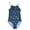 Navy - Silver Stars, variant on Girls One Piece Bathing Suits Swimwear for Girl 86692-10406-6X (Navy - Silver Stars, 5-6 Years)