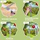 thumbnail image 3 of Paquete de 2 Tiras Repelentes de Aves Tira Holográfica para Aves Cinta Antipájaros 80 m x 2,4 cm Tira Repelente de Aves de Doble Cara para Oi, 3 of 5