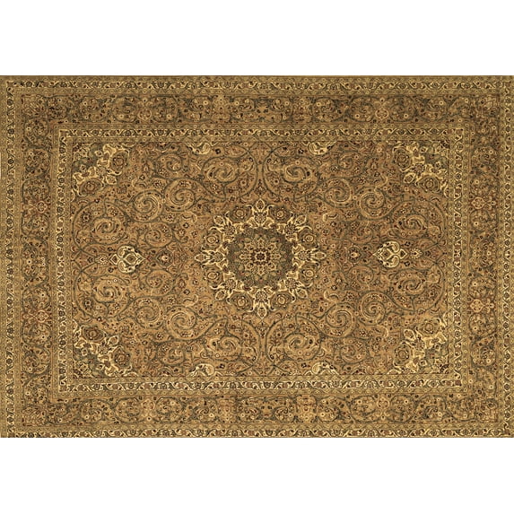 Ahgly Company Indoor Rectangle Persian Brown Traditional Area Rugs, 5' x 7'