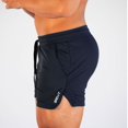 thumbnail image 2 of Pantalones Cortos Para Hombre , Gimnasio , Entrenamiento , Ropa Deportiva , Fitness , Correr , Joggers , Playa ,pangjing, 2 of 4