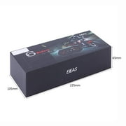 CNMODLE 2 Pieces Motorcycle Helmet E6 blueteeth Intercom Headset 1300M Range 6 Riders Sports Headsets Scooter Interphone