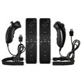 thumbnail image 1 of 2 Pieces Wii Controller Remote And Nunchuck For Nintendo Wii And Wii U, Remote Game Control, 1 of 7