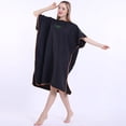 thumbnail image 4 of Poncho de microfibra para Cambio de nadador Sunnimix negro, 4 of 6