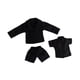 thumbnail image 5 of Ropa para muñecas BJD 1/12, disfraces, accesorios para fotos, accesorios coleccionables para manualidades, decoración, lindos para niños, regalo, ropa Negro, 5 of 8
