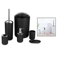 thumbnail image 4 of ducha dispensador de baño 6 piezas de cepillo de taza dispensador de jabón jabonera accesorios de - Negro Negro Magideal ducha dispensador de baño, 4 of 7