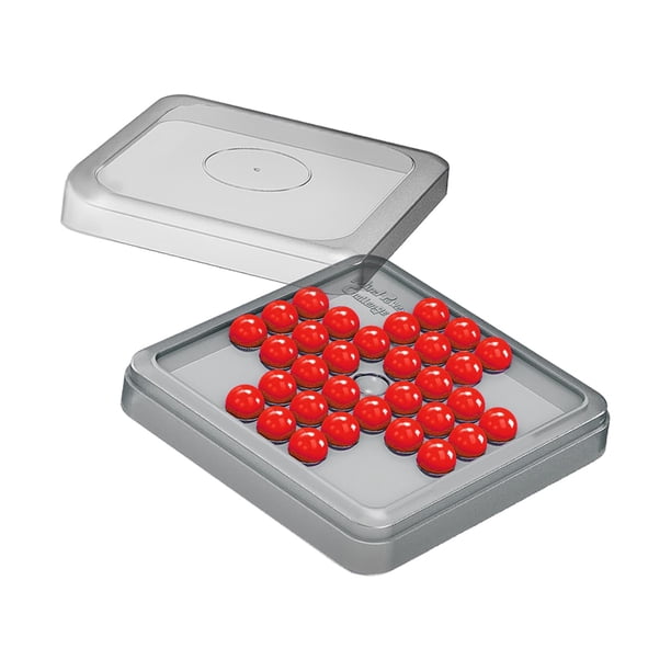 Juego De Mesa Solitario perfke Ajedrez Clásico Tradicional Rojo